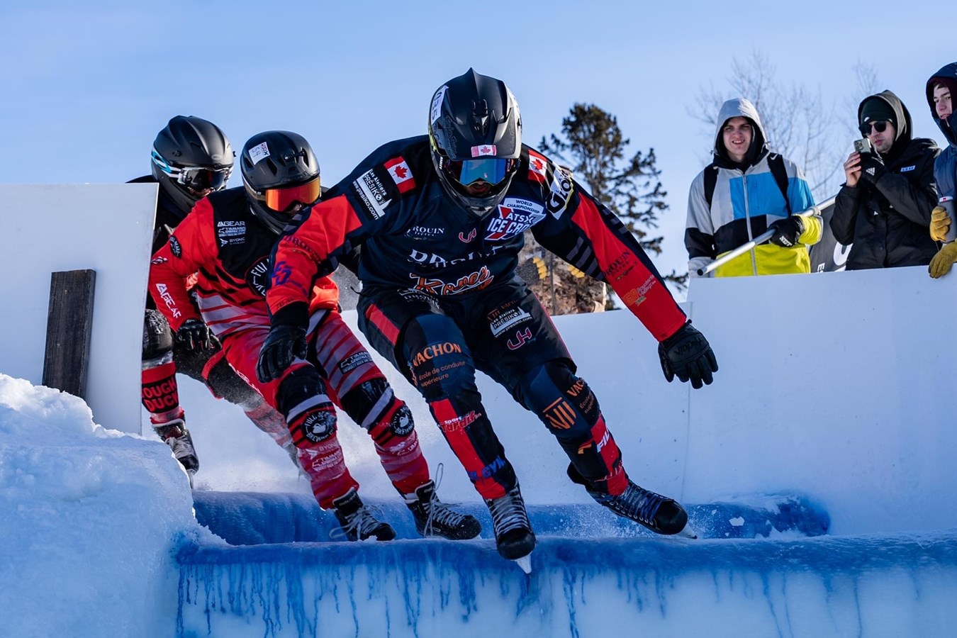 Un athlète beauceron double médaillé en Ice Cross Downhill