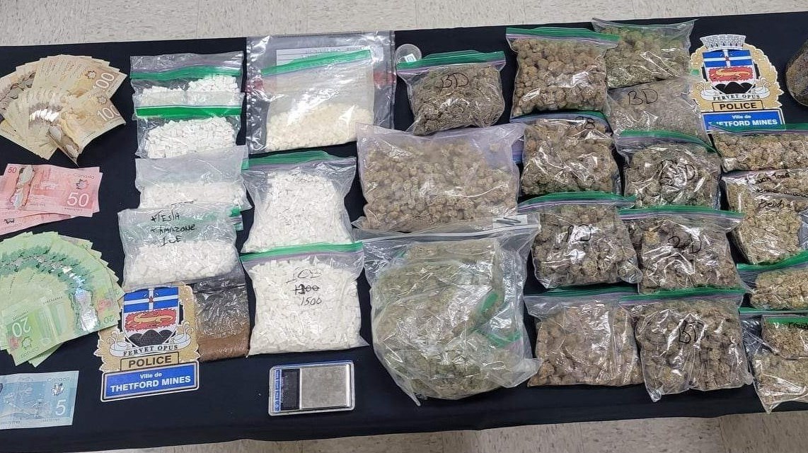 Saisie d’une valeur de plus de 15 000 $ à Thetford Mines