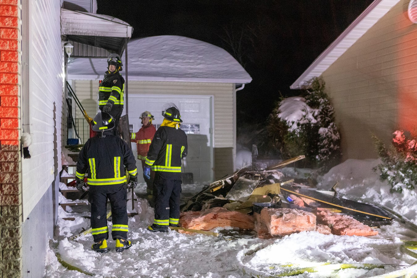 Un feu de cuisinière réveille une famille au milieu de la nuit