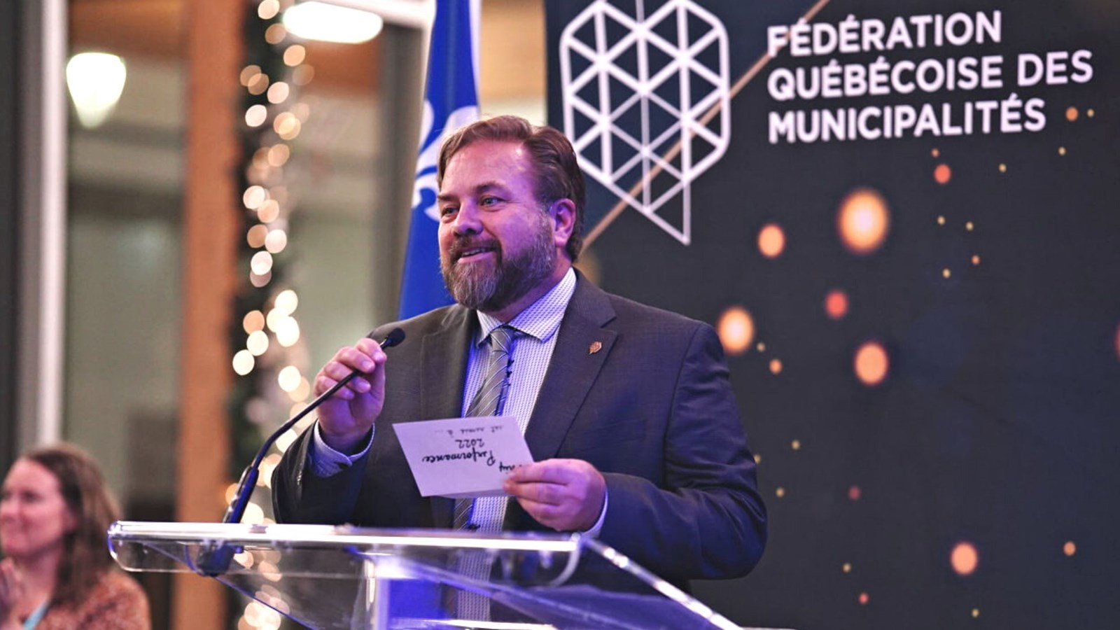 Jacques Demers, président de la FQM