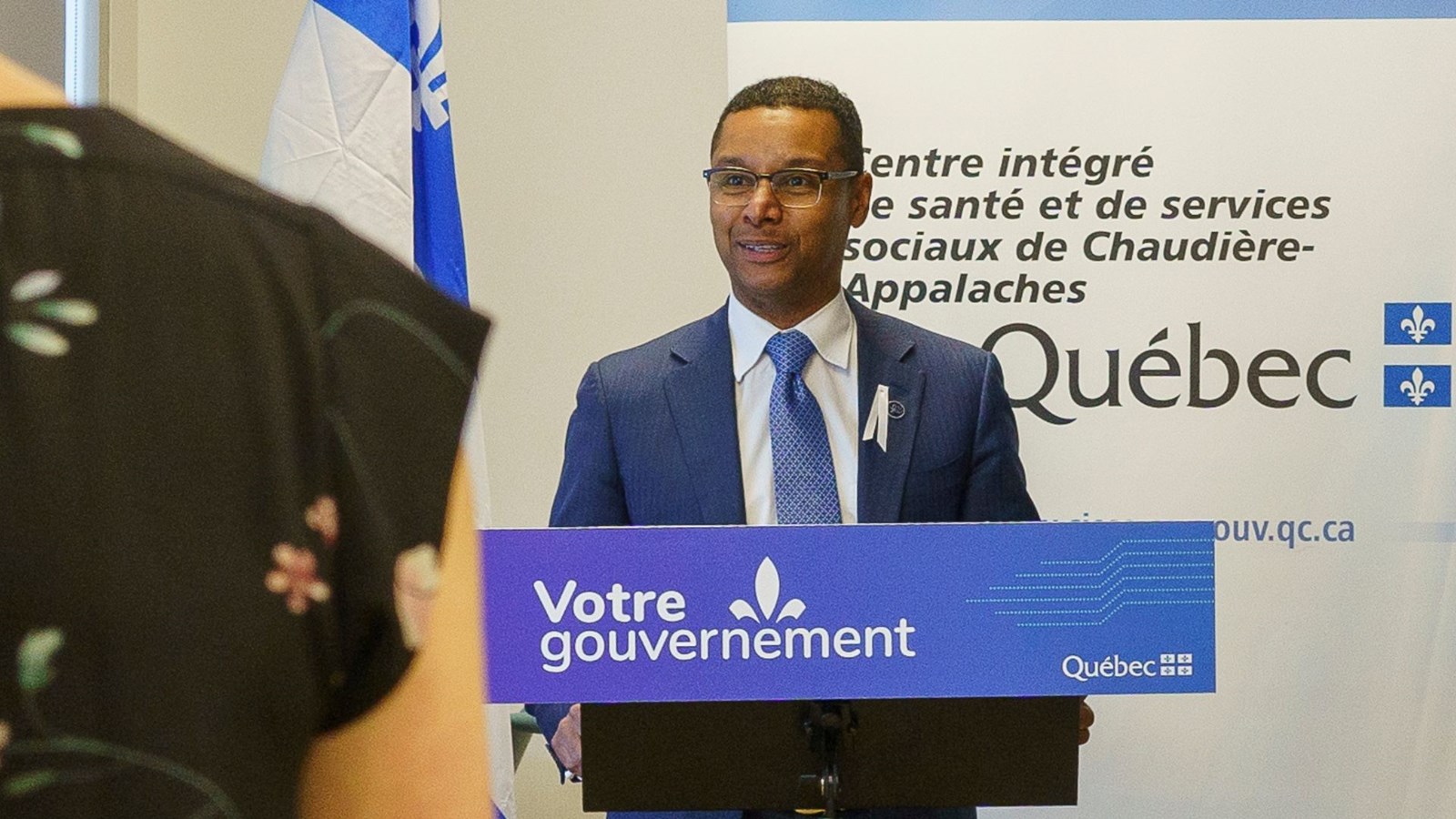 Lionel Carmant, ministre responsable des Services sociaux