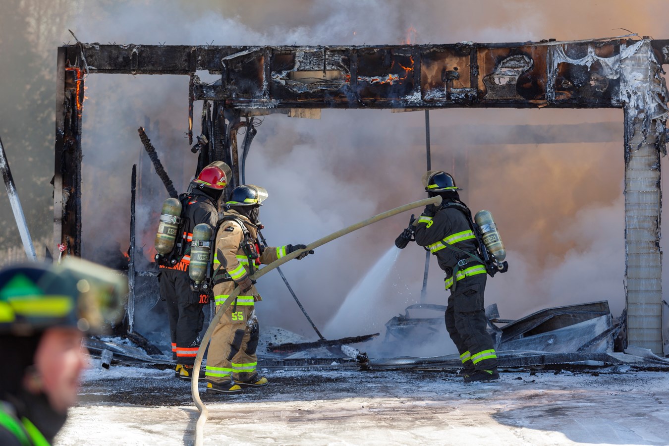 Incendie à Saint-Georges : la maison est une perte totale