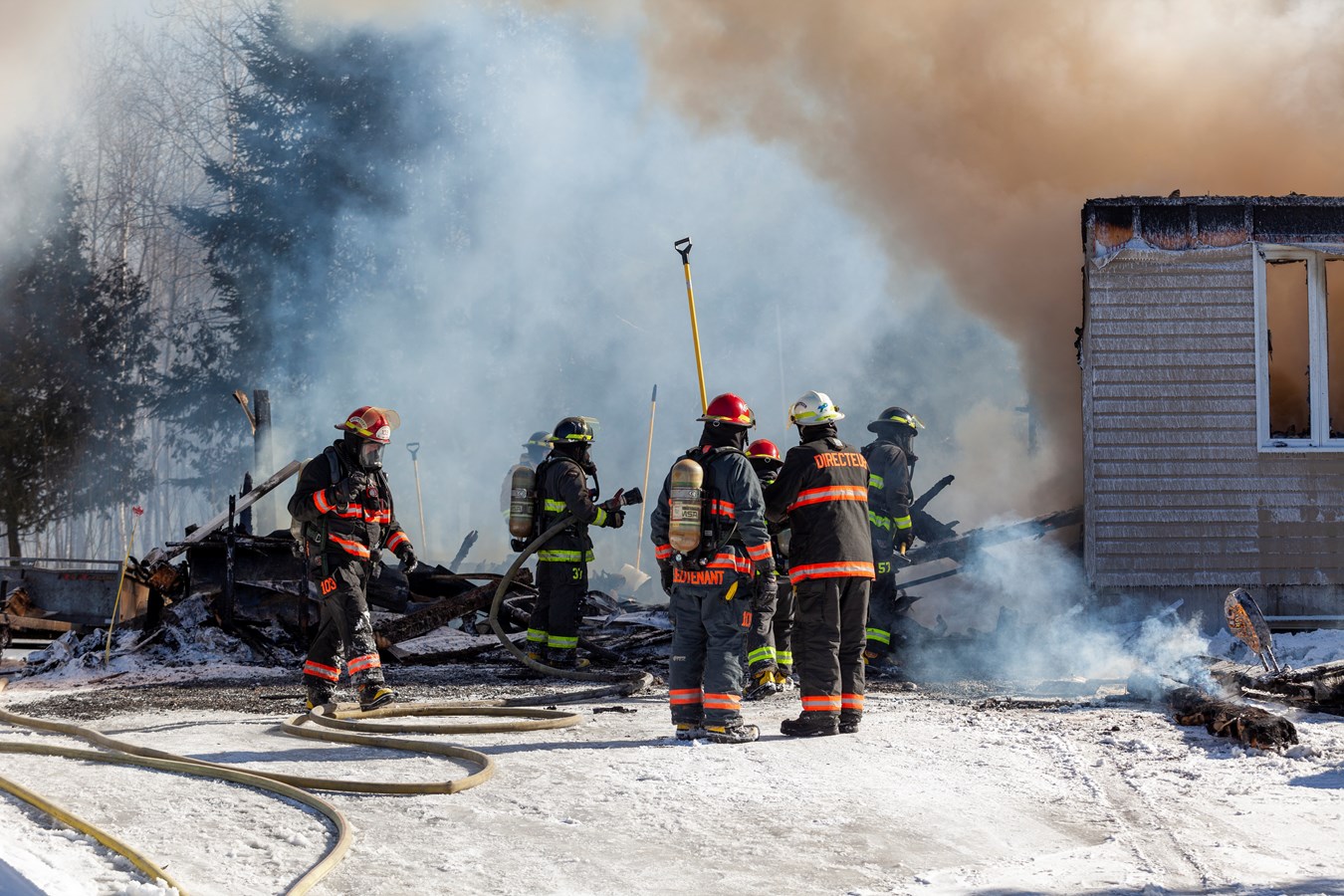 Incendie à Saint-Georges : la maison est une perte totale