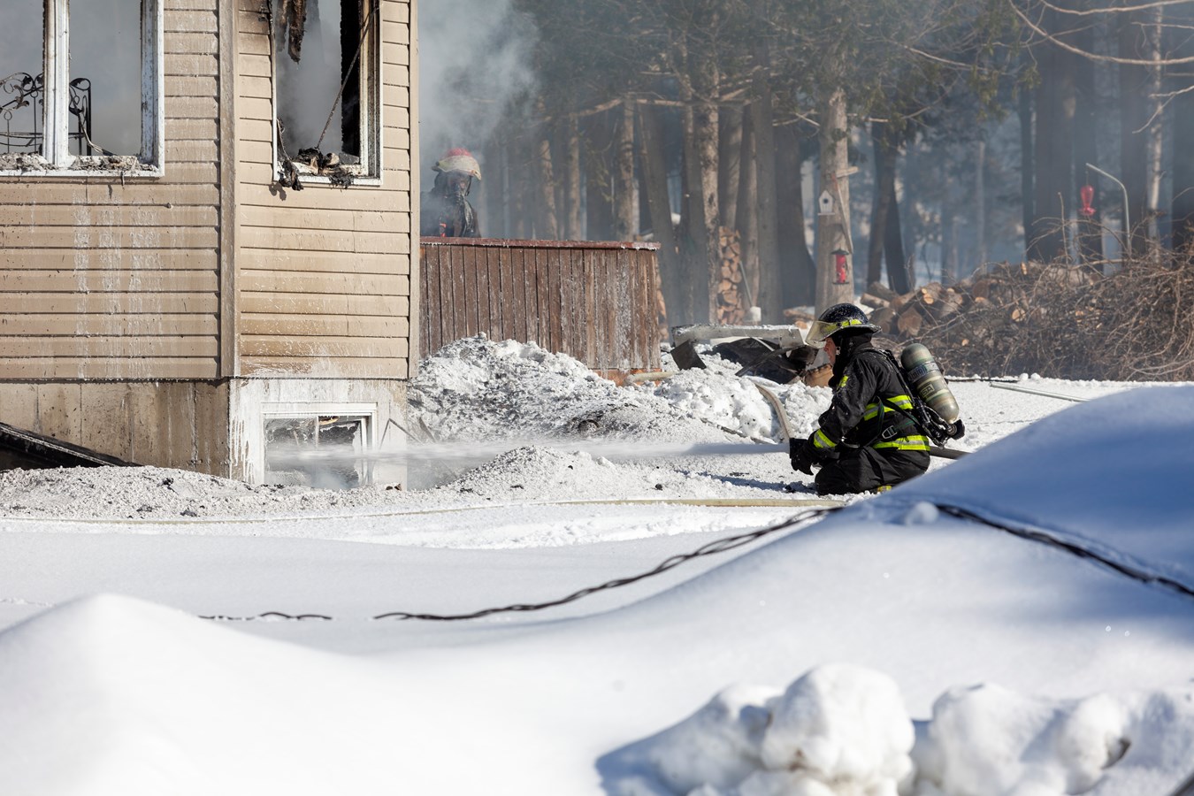 Incendie à Saint-Georges : la maison est une perte totale