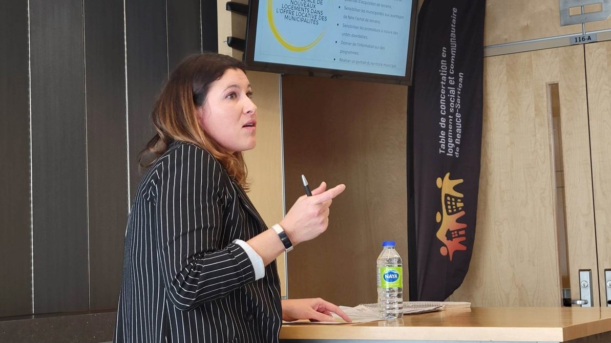 Sarah Rodrigue, directrice générale à la CDCBE