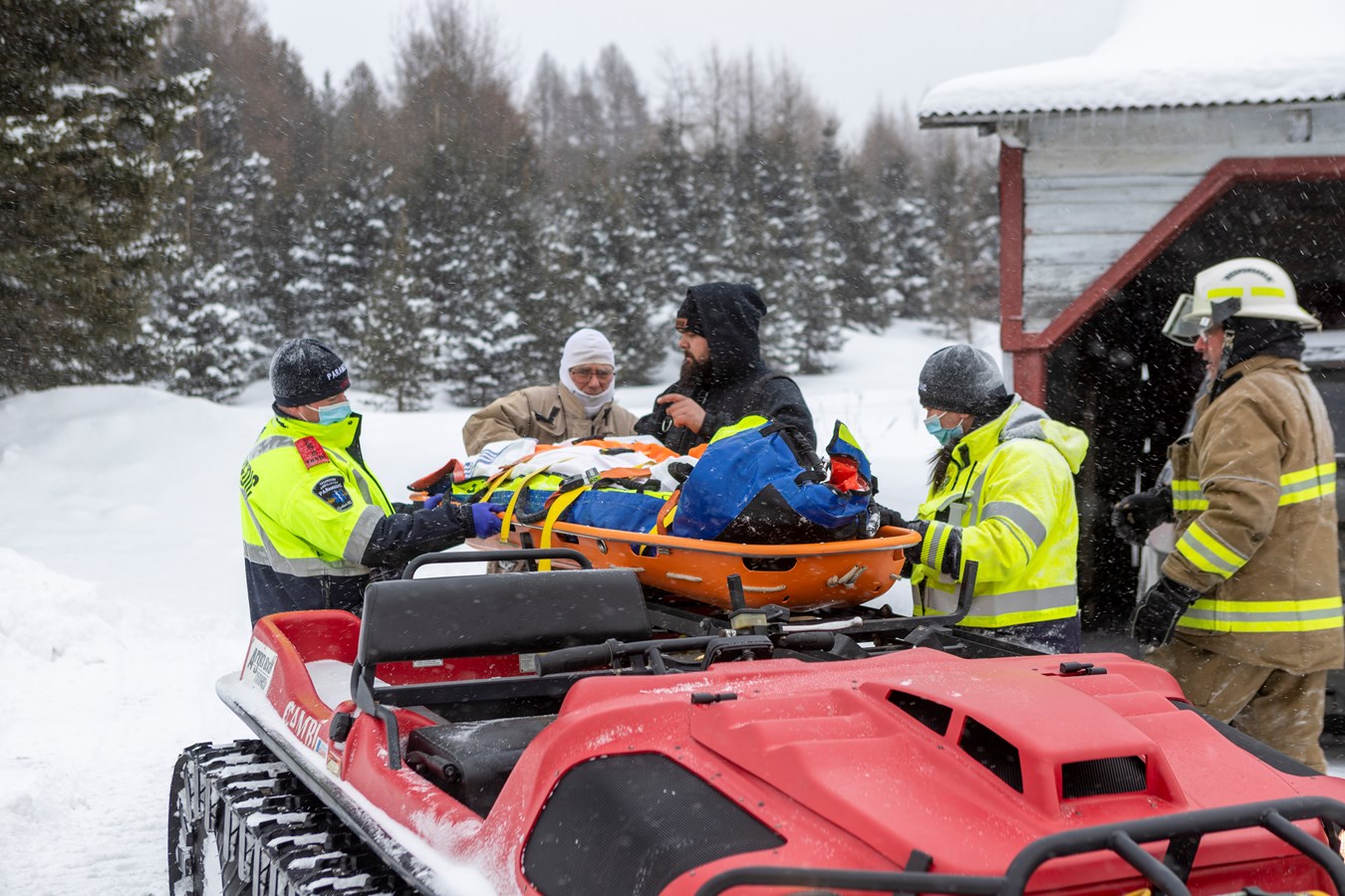 Opération de sauvetage au Club rendez-vous Saint-Georges