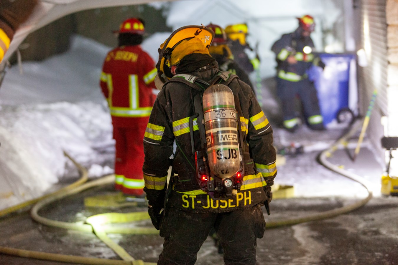 Une maison à Saint-Joseph a subi un incendie vendredi soir