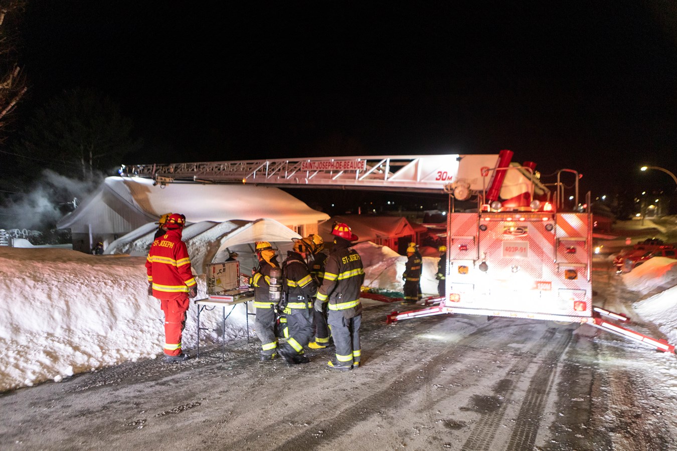 Une maison à Saint-Joseph a subi un incendie vendredi soir