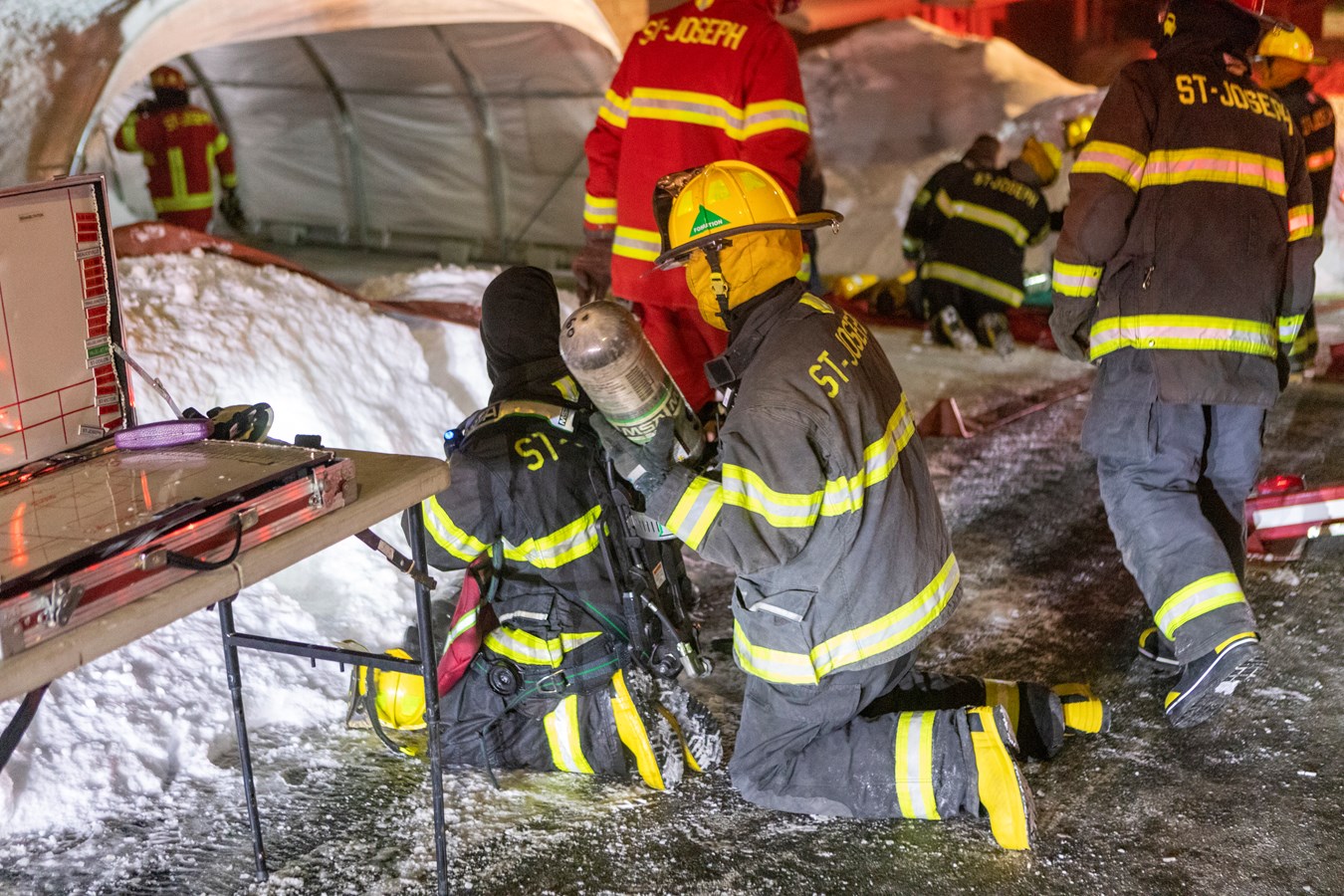 Une maison à Saint-Joseph a subi un incendie vendredi soir