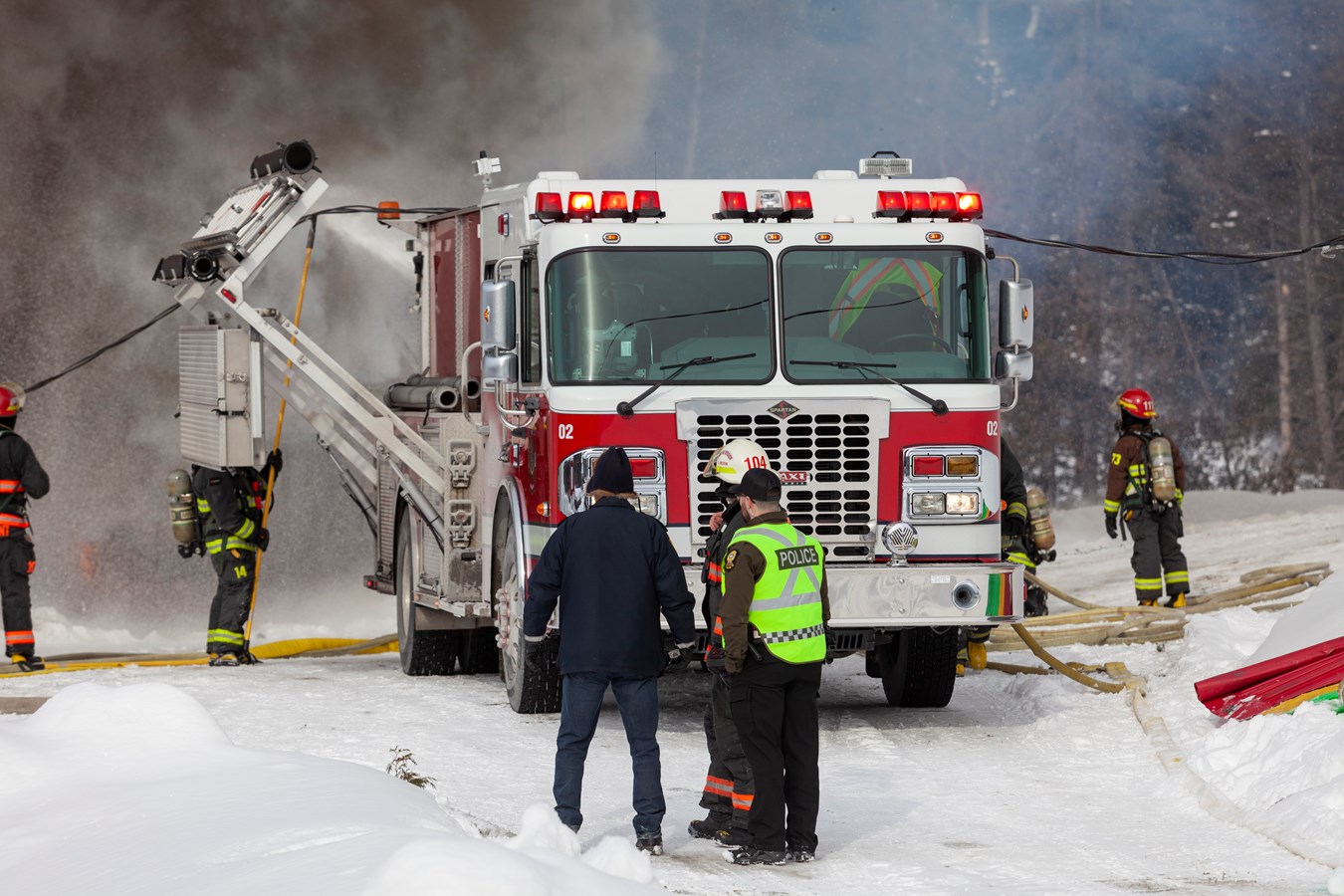 Incendie agricole Saint-Georges : 70 bêtes ont péri