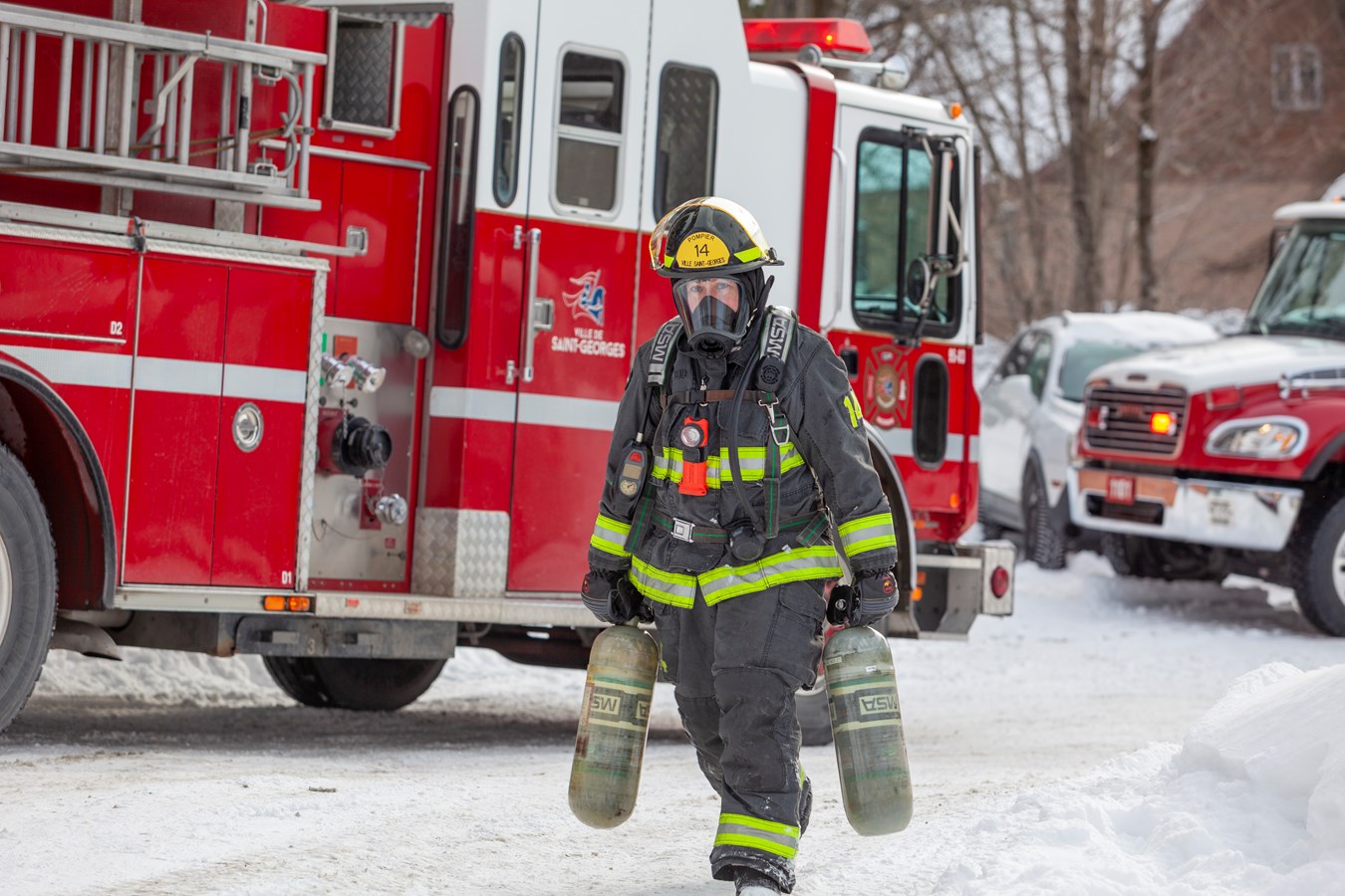 Incendie agricole Saint-Georges : 70 bêtes ont péri