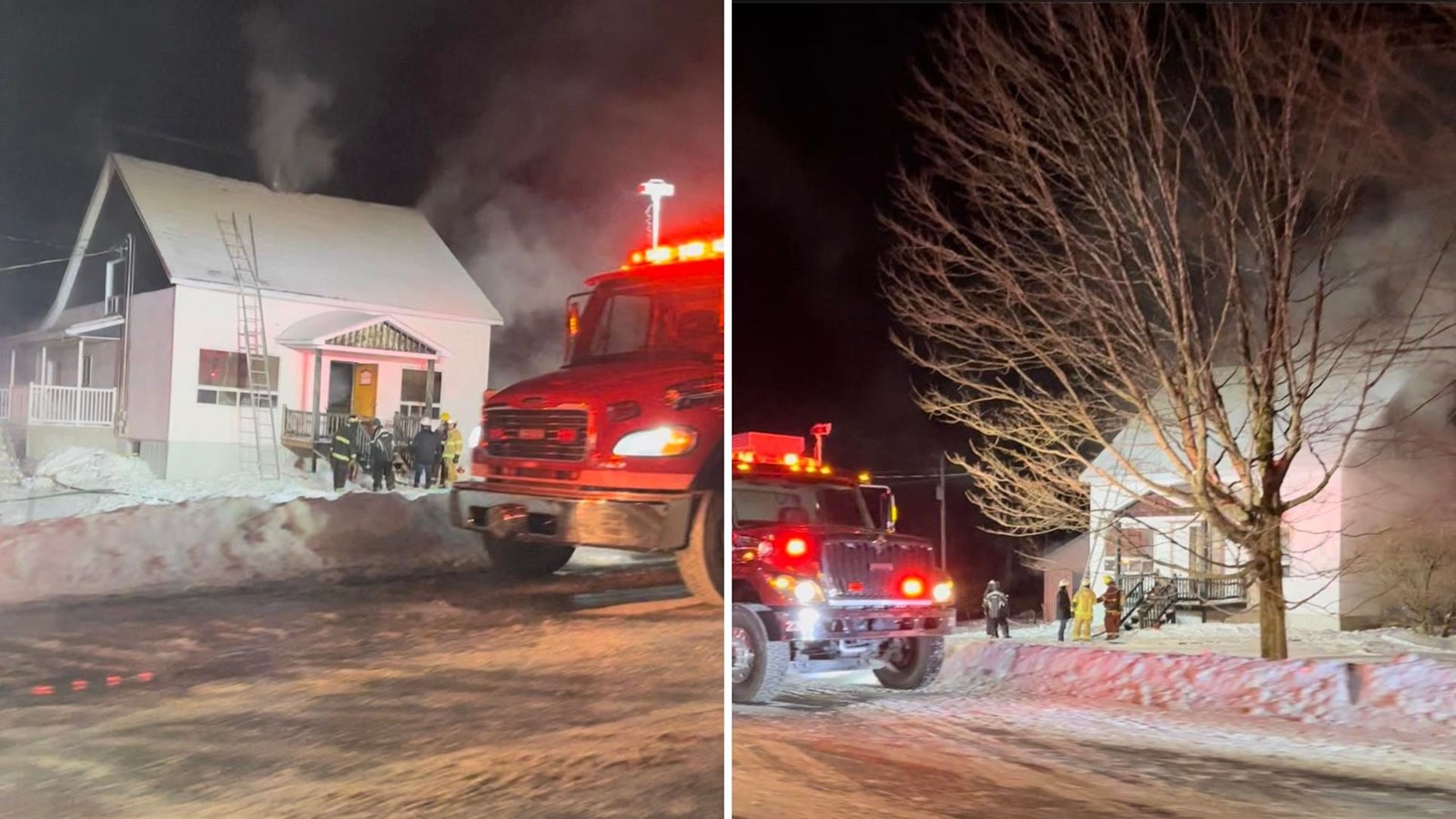 Un incendie dans une résidence de Lambton