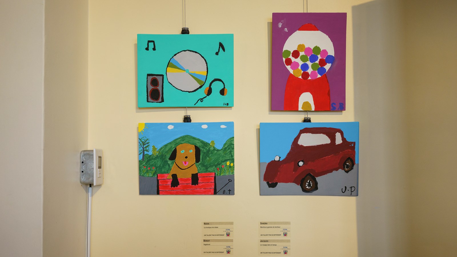 Découvrez les expositions du Festival « Un talent pas si différent »