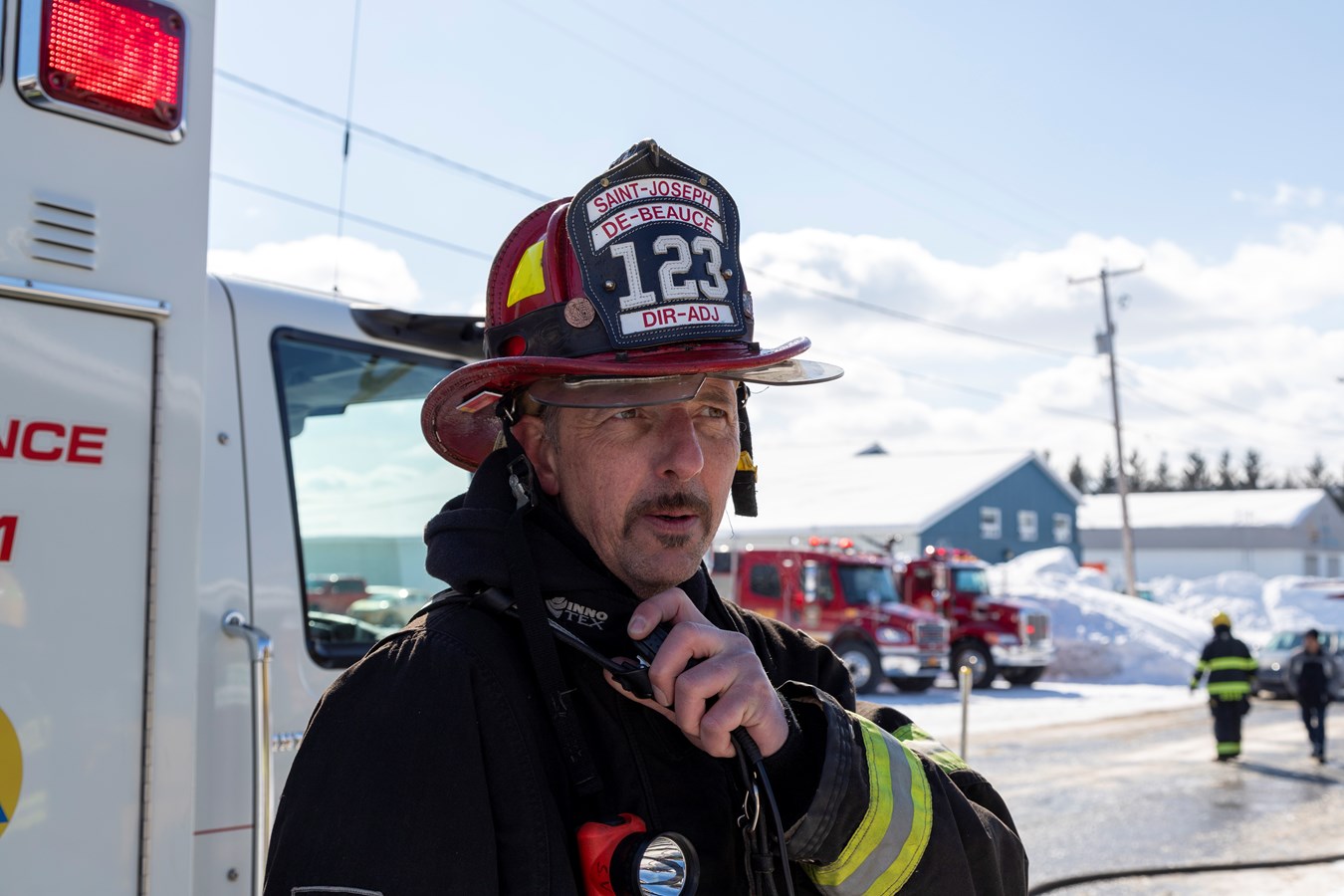 Un incendie dans une industrie de Saint-Joseph-de-Beauce