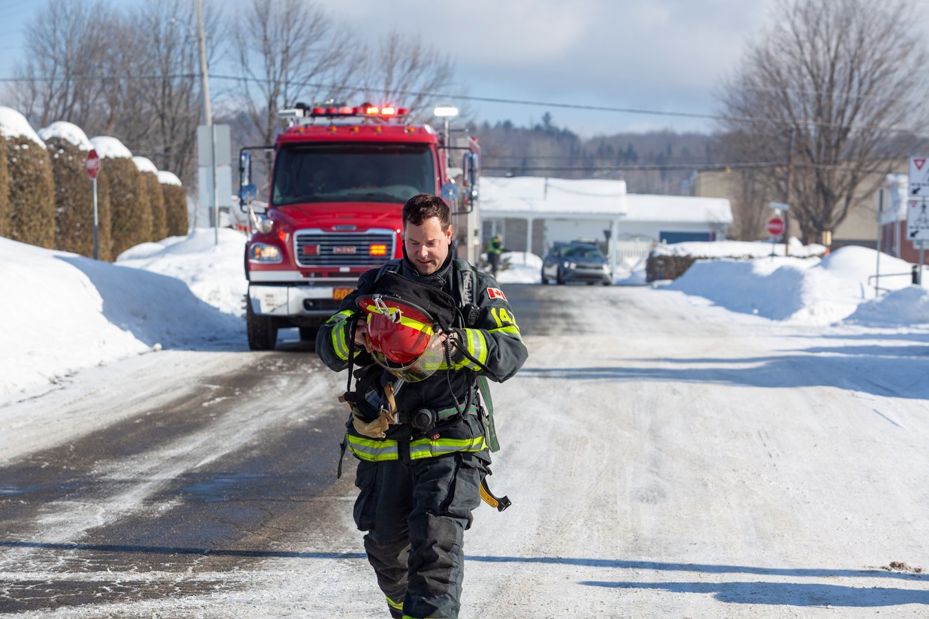 Un incendie dans une industrie de Saint-Joseph-de-Beauce