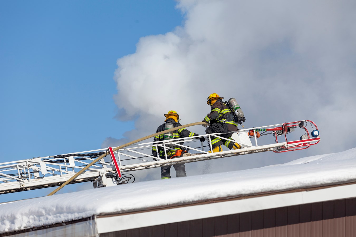 Un incendie dans une industrie de Saint-Joseph-de-Beauce