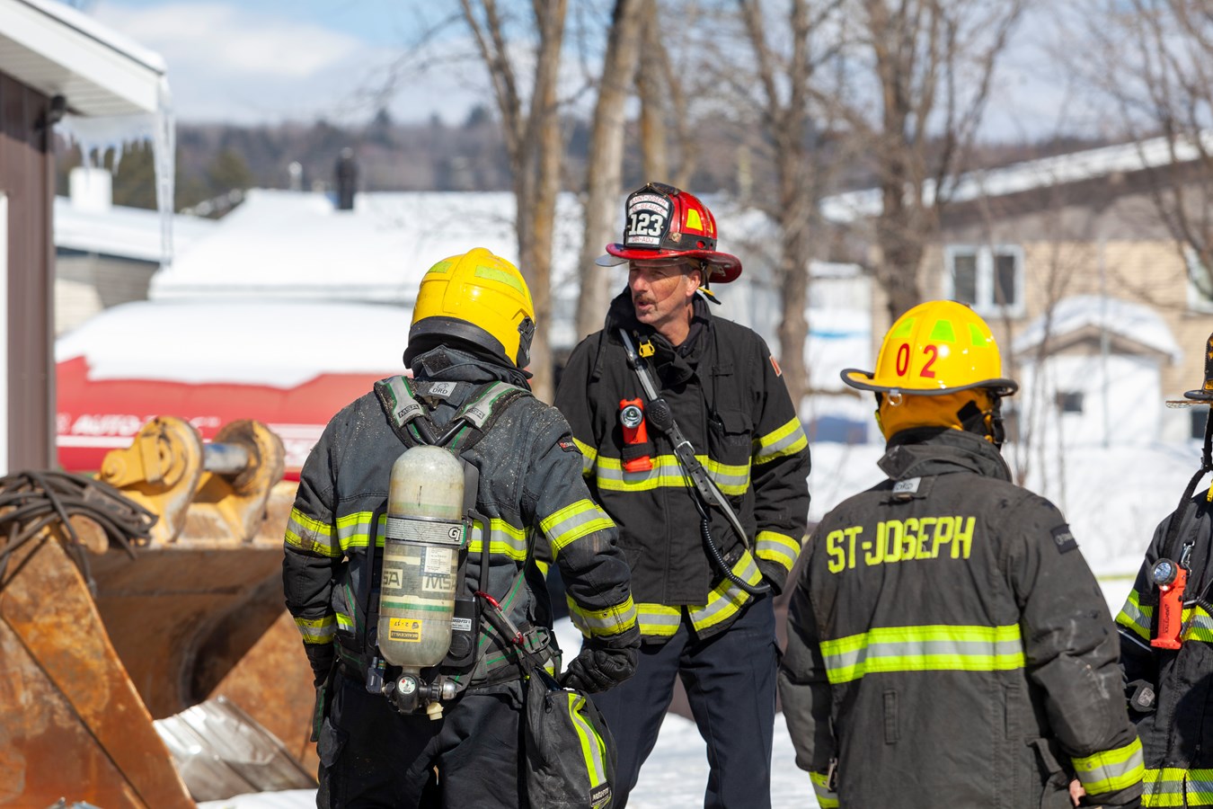 Un incendie dans une industrie de Saint-Joseph-de-Beauce