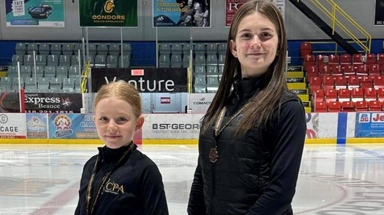Des médailles et des rubans à profusion pour les patineuses du CPA St-Georges