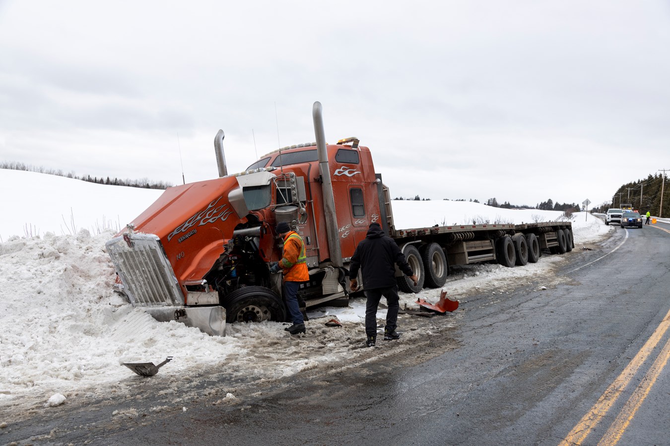 Deux accident cet après-midi en Beauce-Sartigan