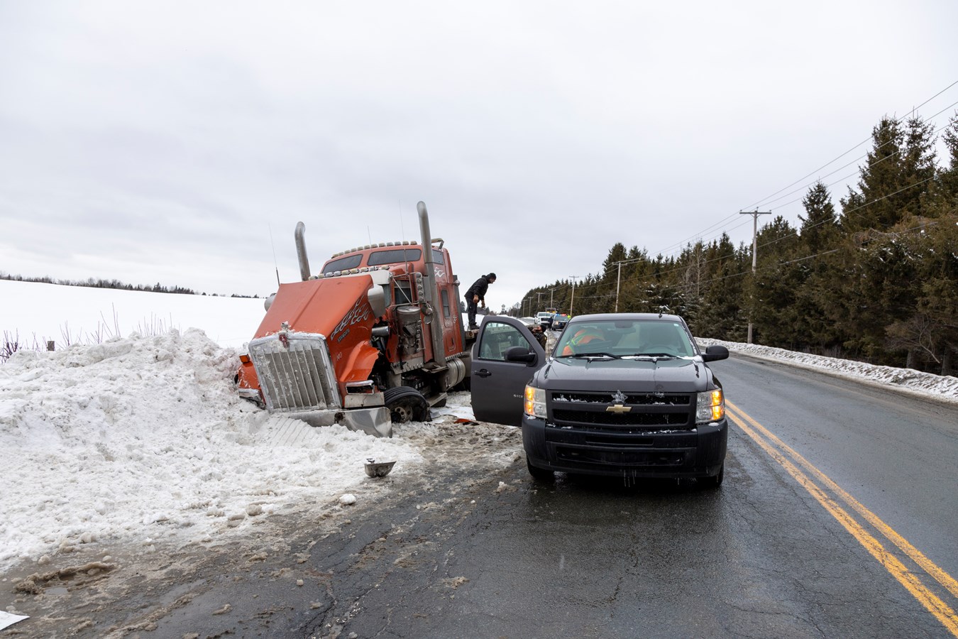 Deux accident cet après-midi en Beauce-Sartigan