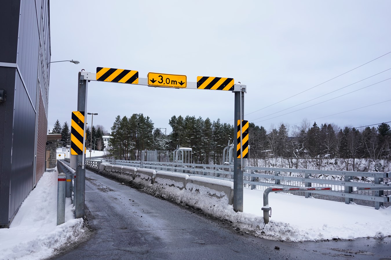 Fermeture temporaire de la voie de circulation du barrage Sartigan