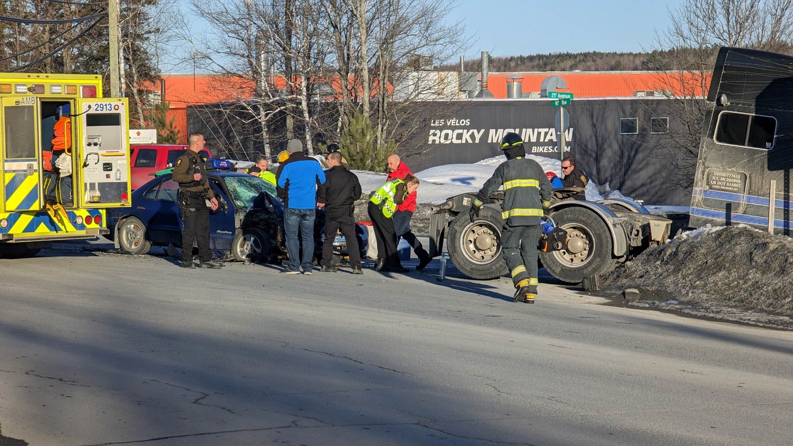 Un blessé grave dans un accident à Saint-Georges