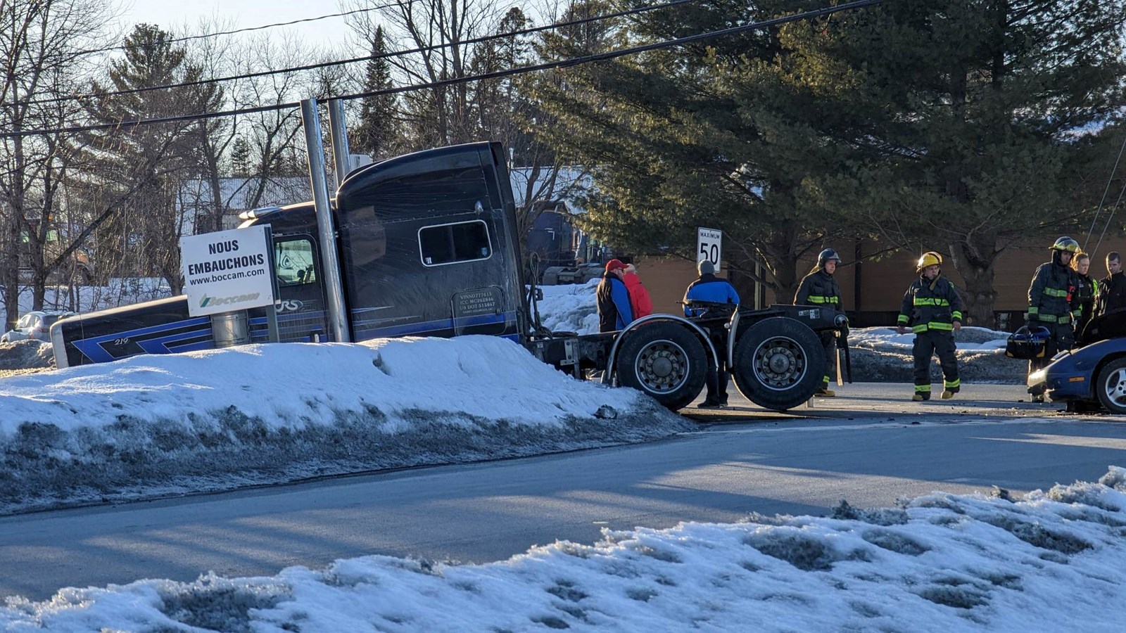 Un blessé grave dans un accident à Saint-Georges
