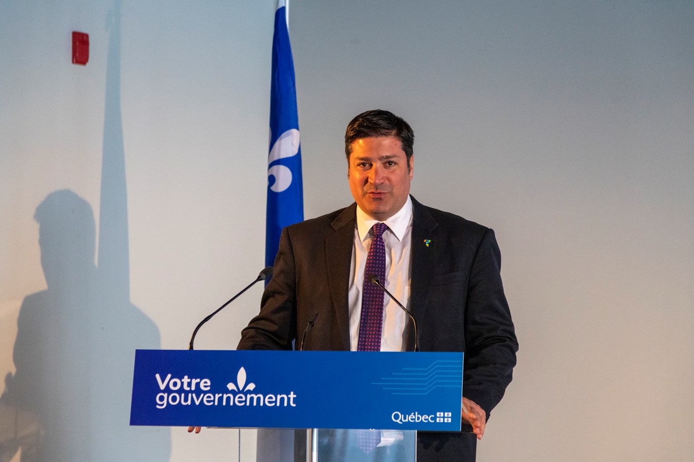 Le maire de Thetford Mines, Marc-Alexandre Brousseau