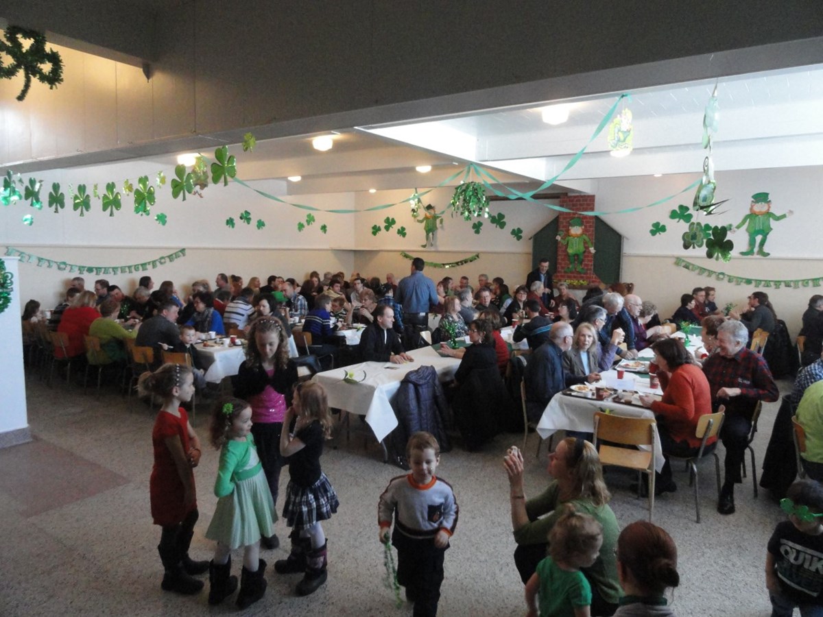 Déjeuner-bénéfice de la Saint-Patrick à Saint-Simon-les-Mines