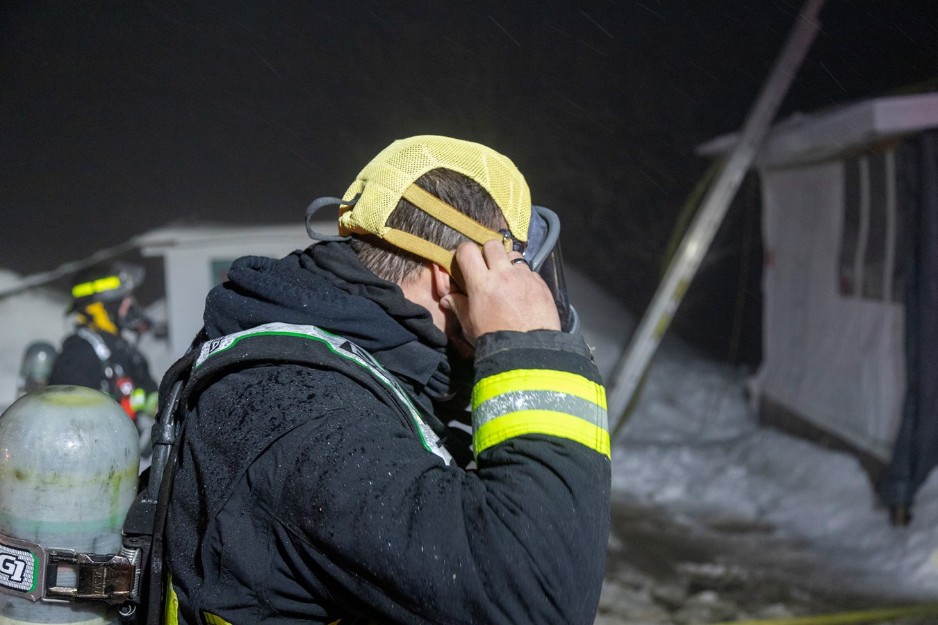 Incendie à Saint-Frédéric d'une résidence familiale 