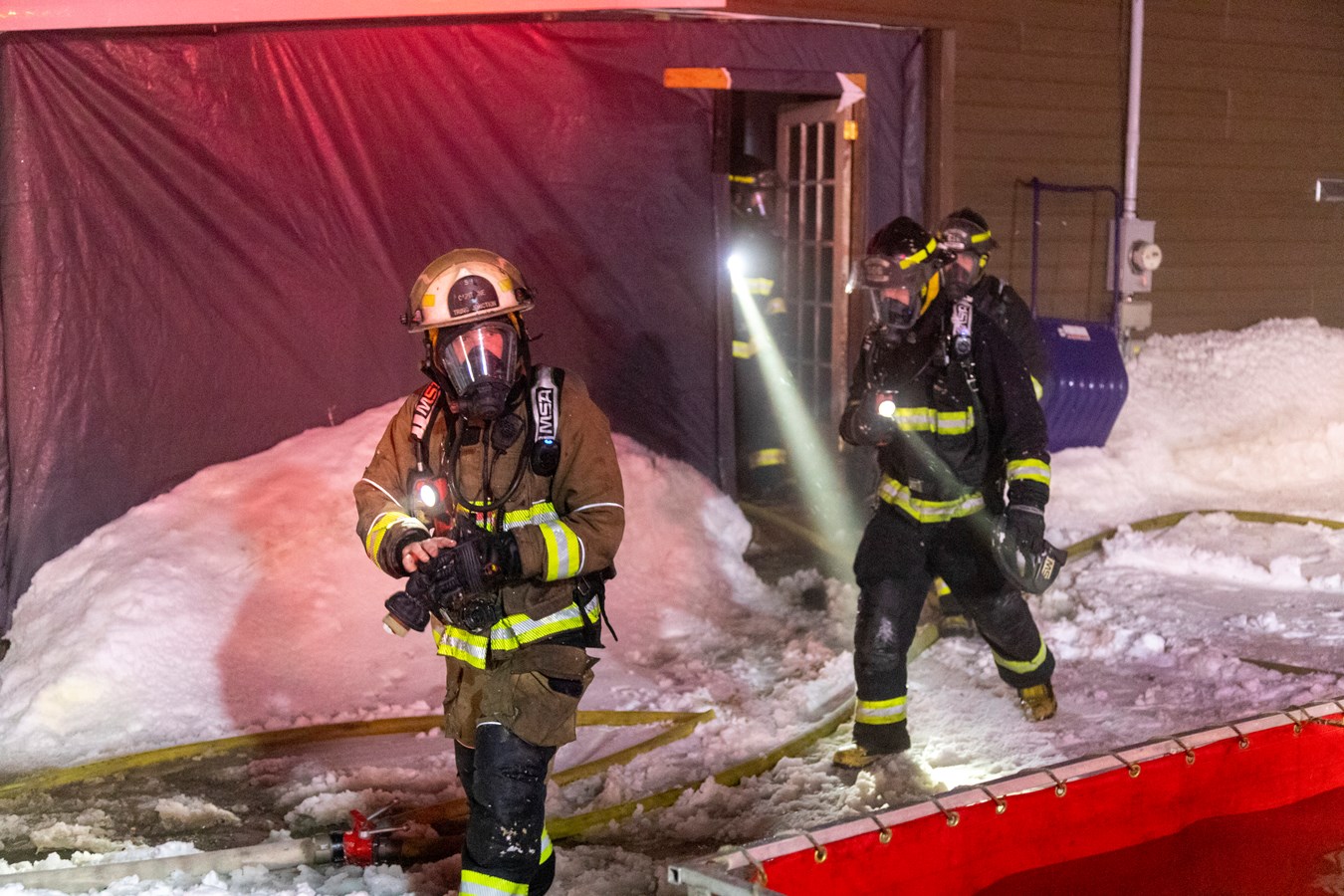 Incendie à Saint-Frédéric d'une résidence familiale 