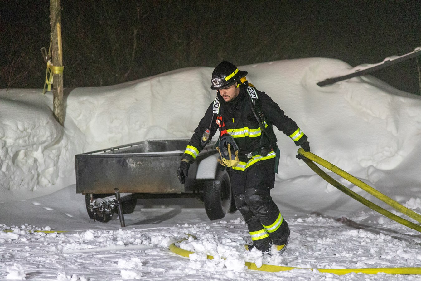 Incendie à Saint-Frédéric d'une résidence familiale 