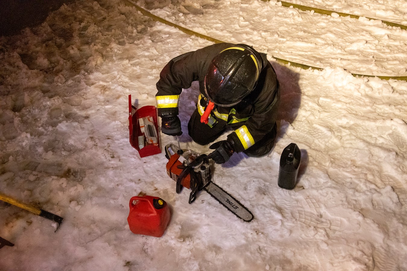Incendie à Saint-Frédéric d'une résidence familiale 