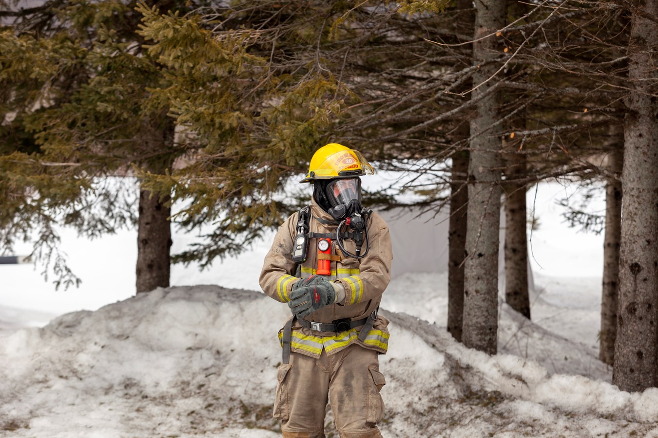 Feu de cheminée à Saint-Philibert