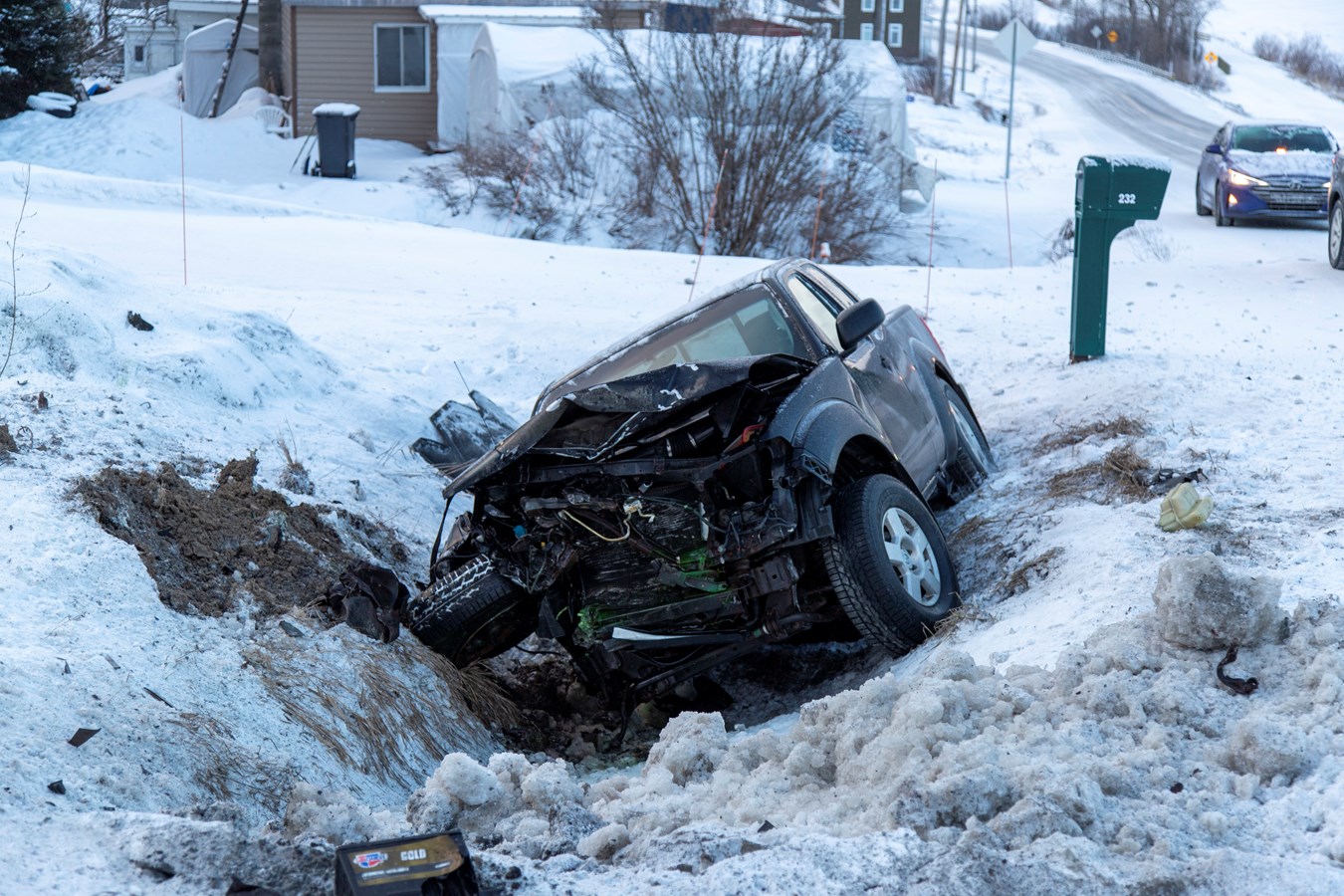 Beauceville: une collision frontale fait un blessé léger