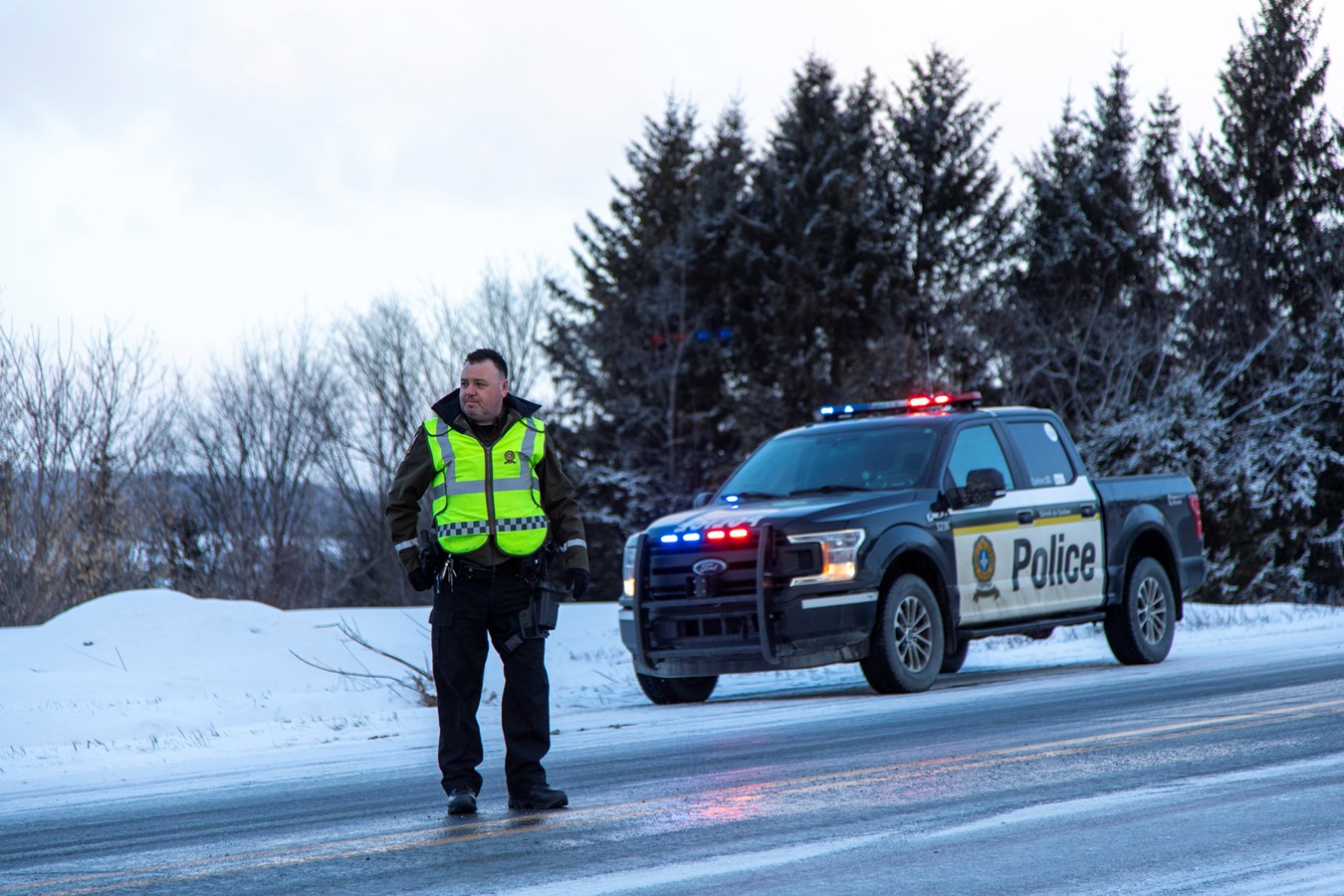 Beauceville: une collision frontale fait un blessé léger