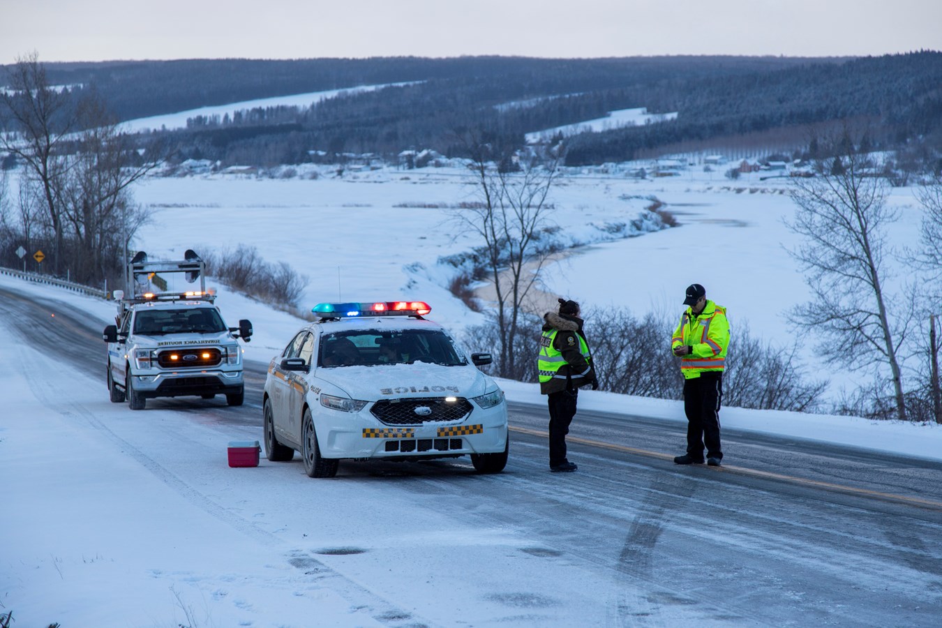 Beauceville: une collision frontale fait un blessé léger
