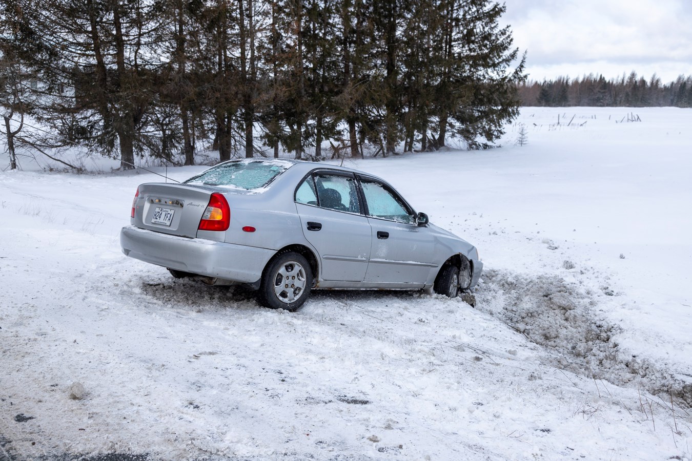 Beauceville: une collision frontale fait un blessé léger