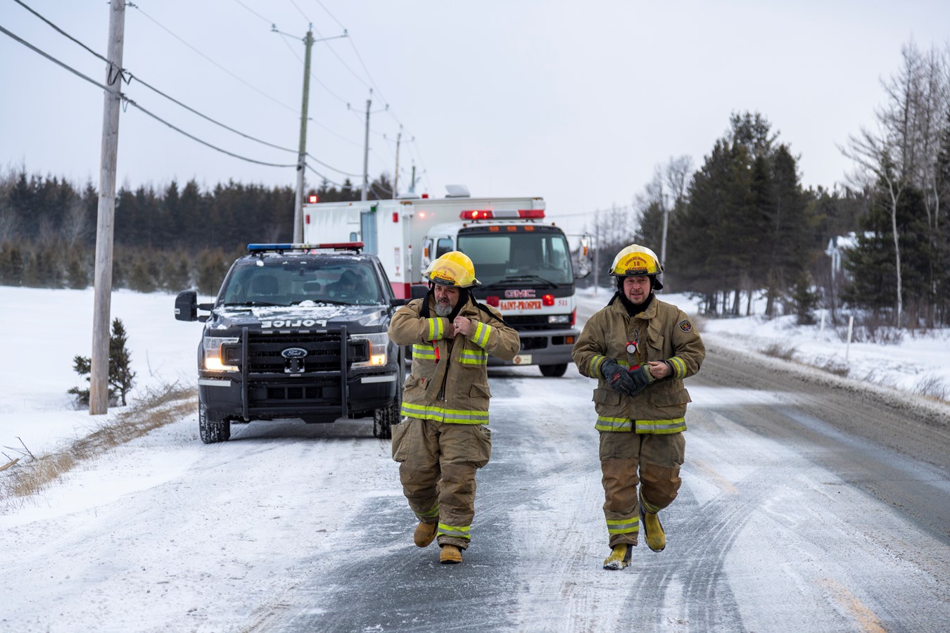 Beauceville: une collision frontale fait un blessé léger
