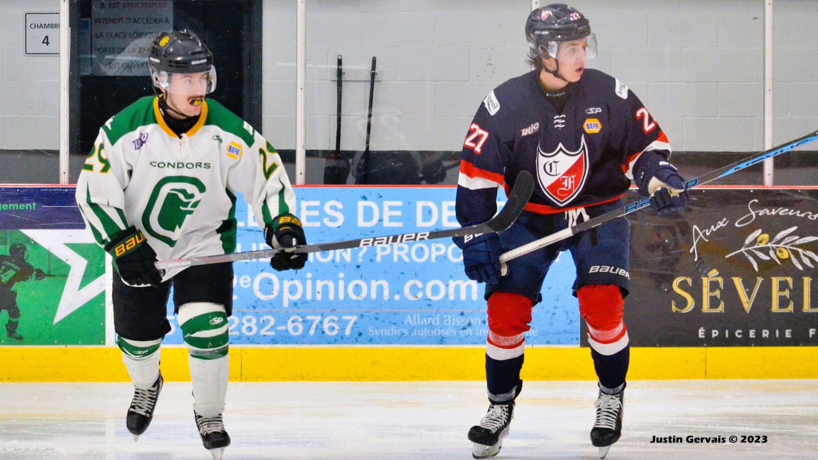 Les Condors débutent la demi-finale ce soir à Longueuil