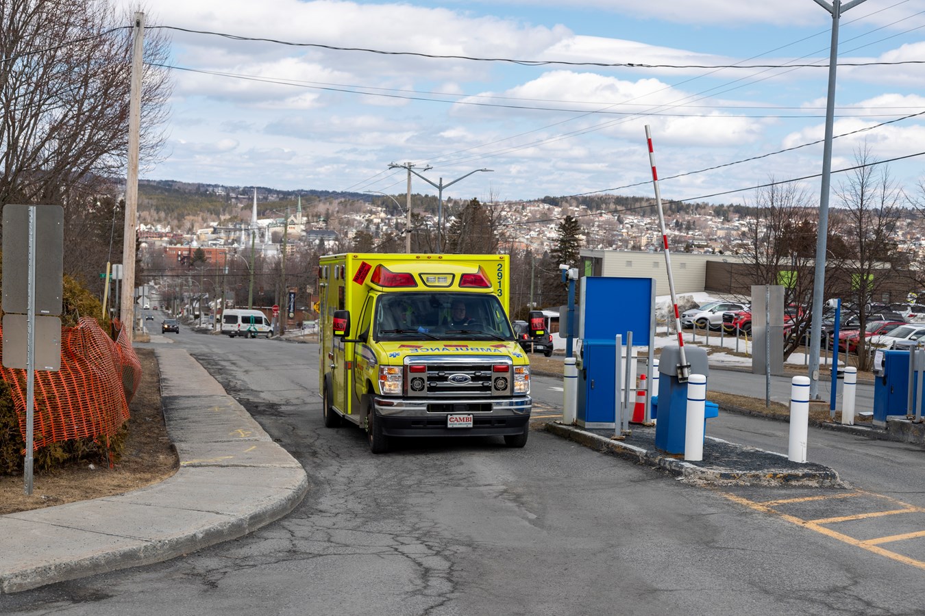 Hôpital de Saint-Georges: les horodateurs entrent en fonction