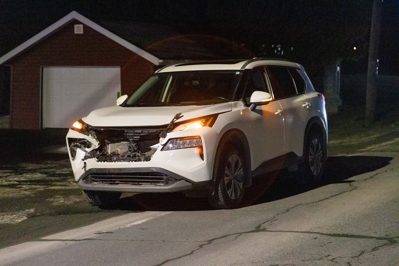 Deux accidents sont survenus simultanément sur la 127e rue à Saint-Georges