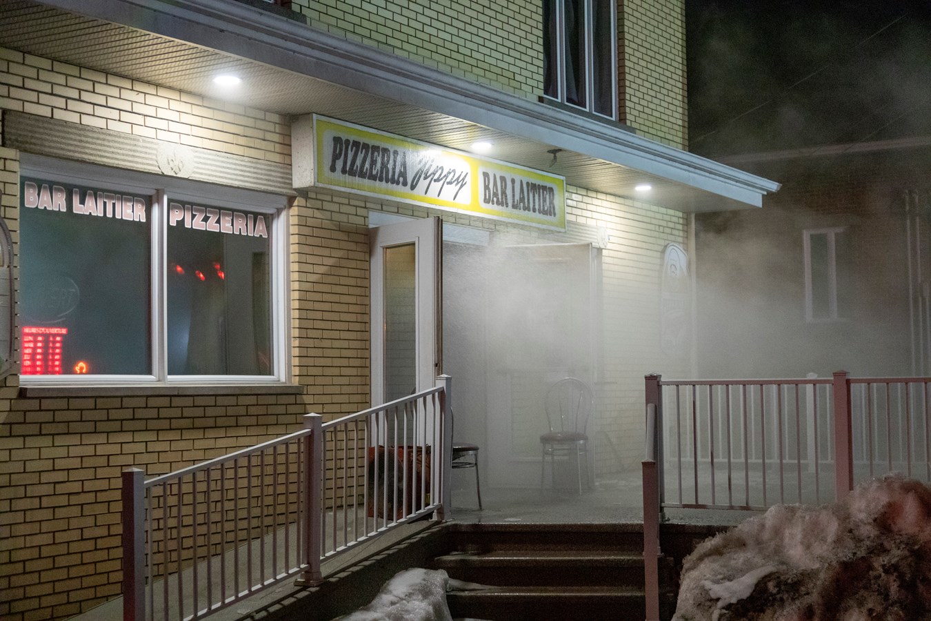 La Pizzeria Jippy lourdement endommagée par un incendie