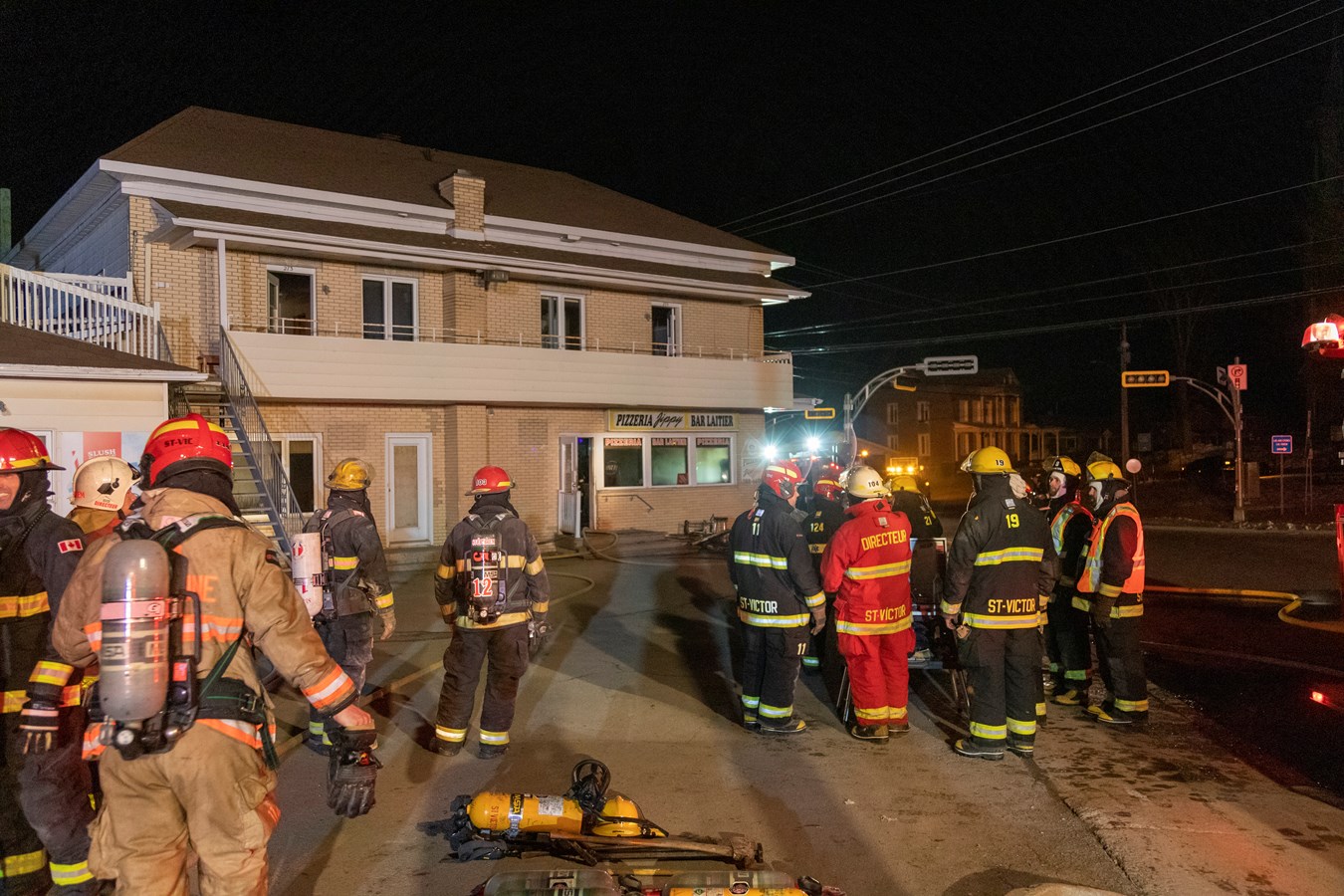 La Pizzeria Jippy lourdement endommagée par un incendie