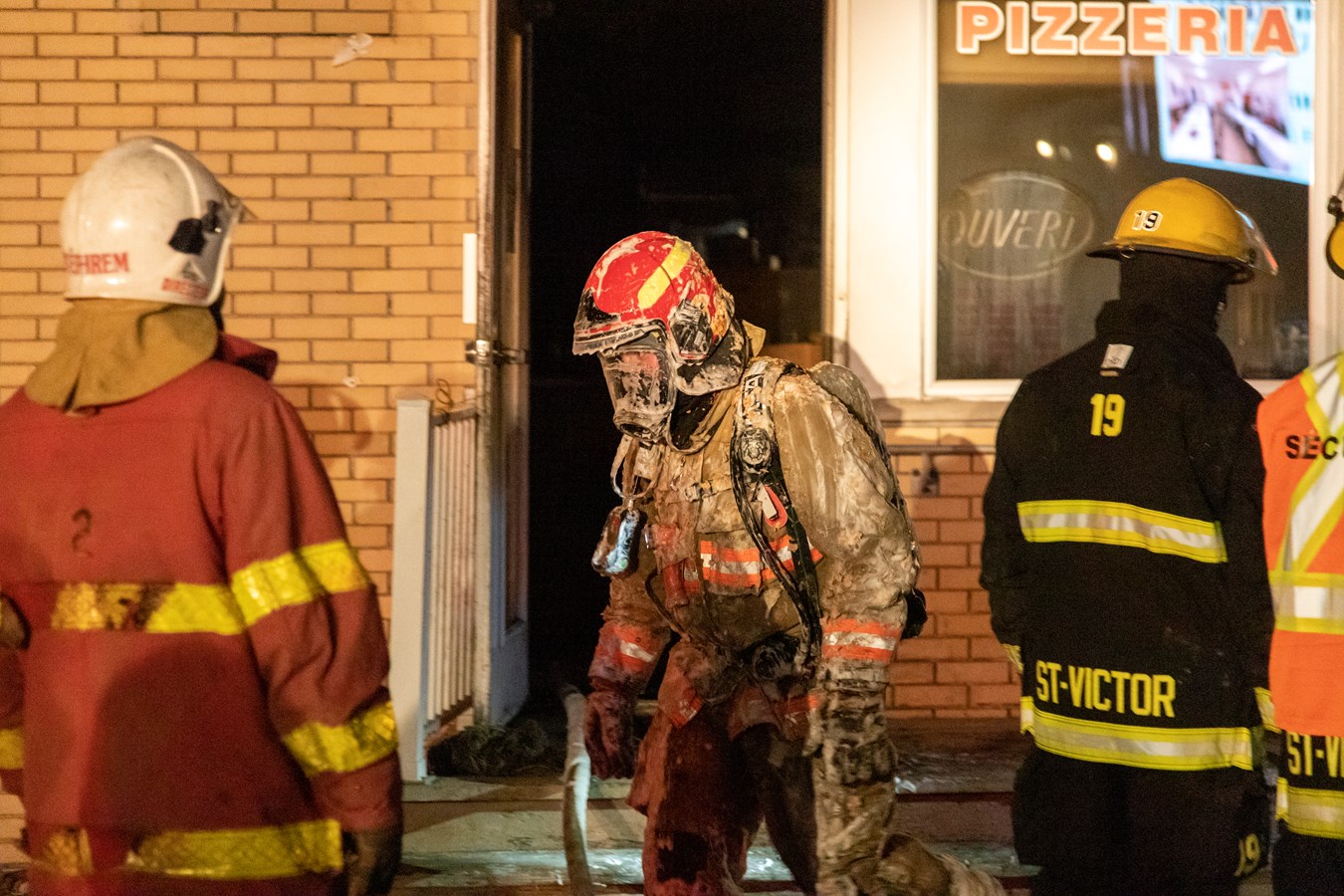 La Pizzeria Jippy lourdement endommagée par un incendie
