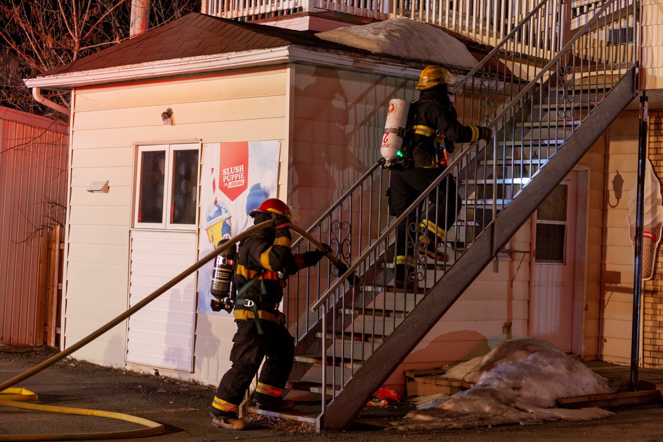 La Pizzeria Jippy lourdement endommagée par un incendie