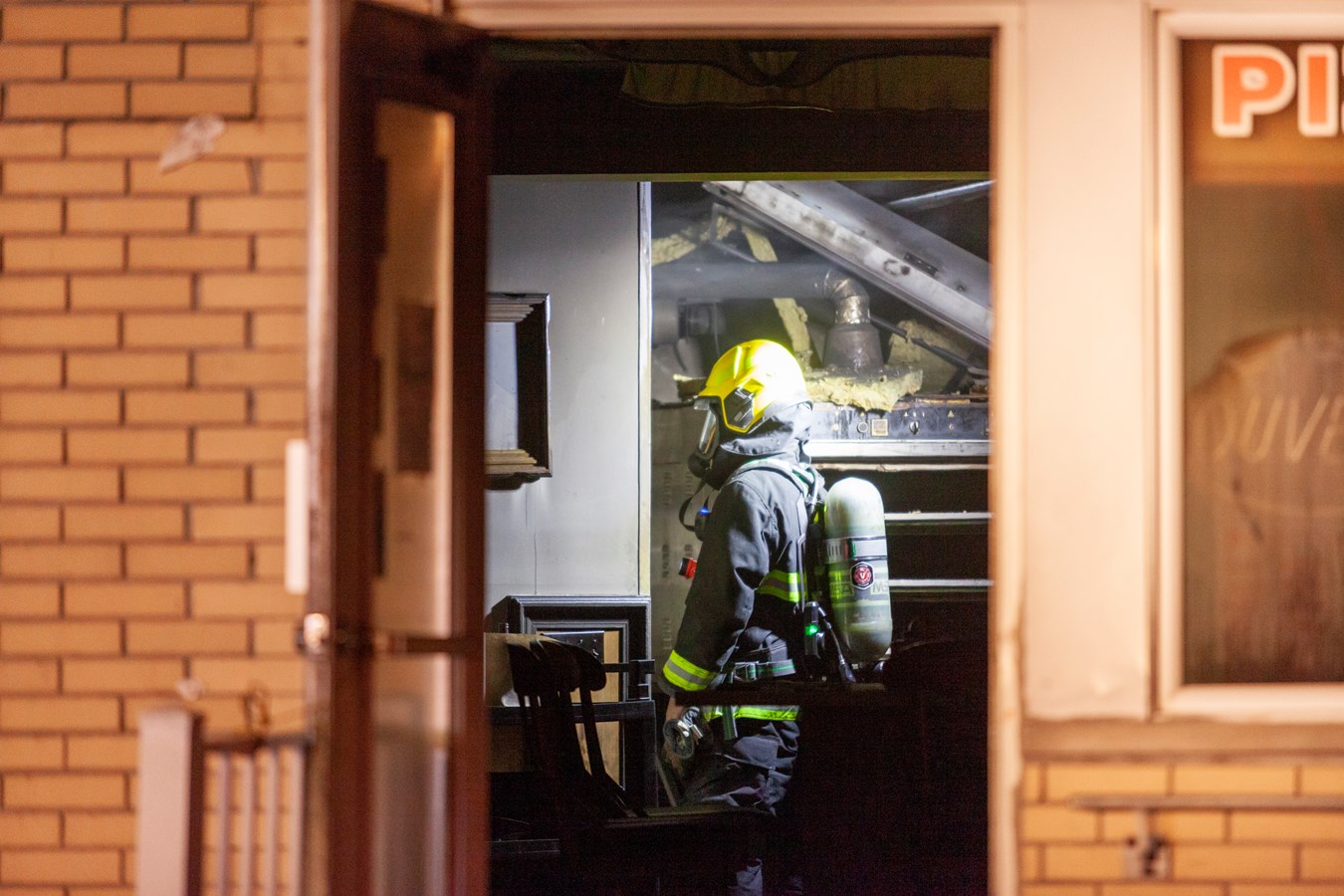 La Pizzeria Jippy lourdement endommagée par un incendie