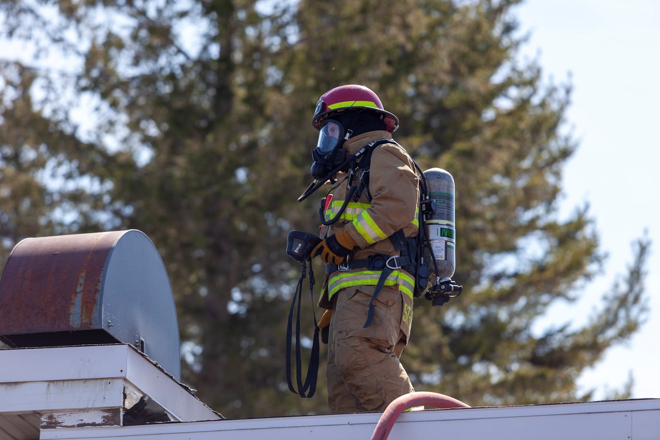 Début d'incendie à Saint-Odilon-de-Cranbourne