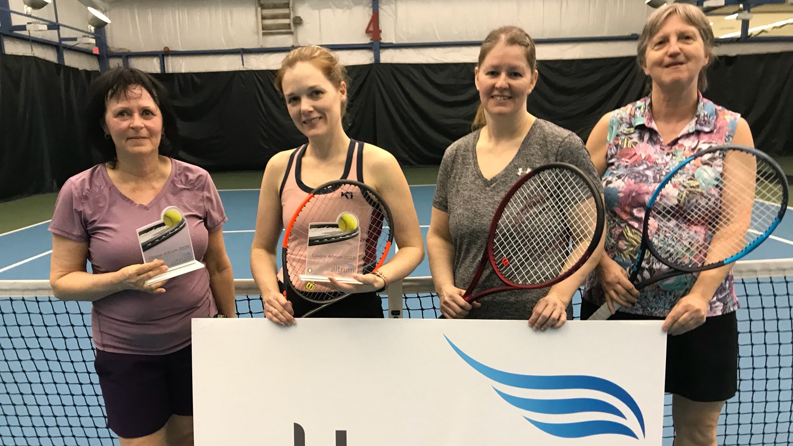 Tennis Beauce: les gagnants de la Coupe Altrum