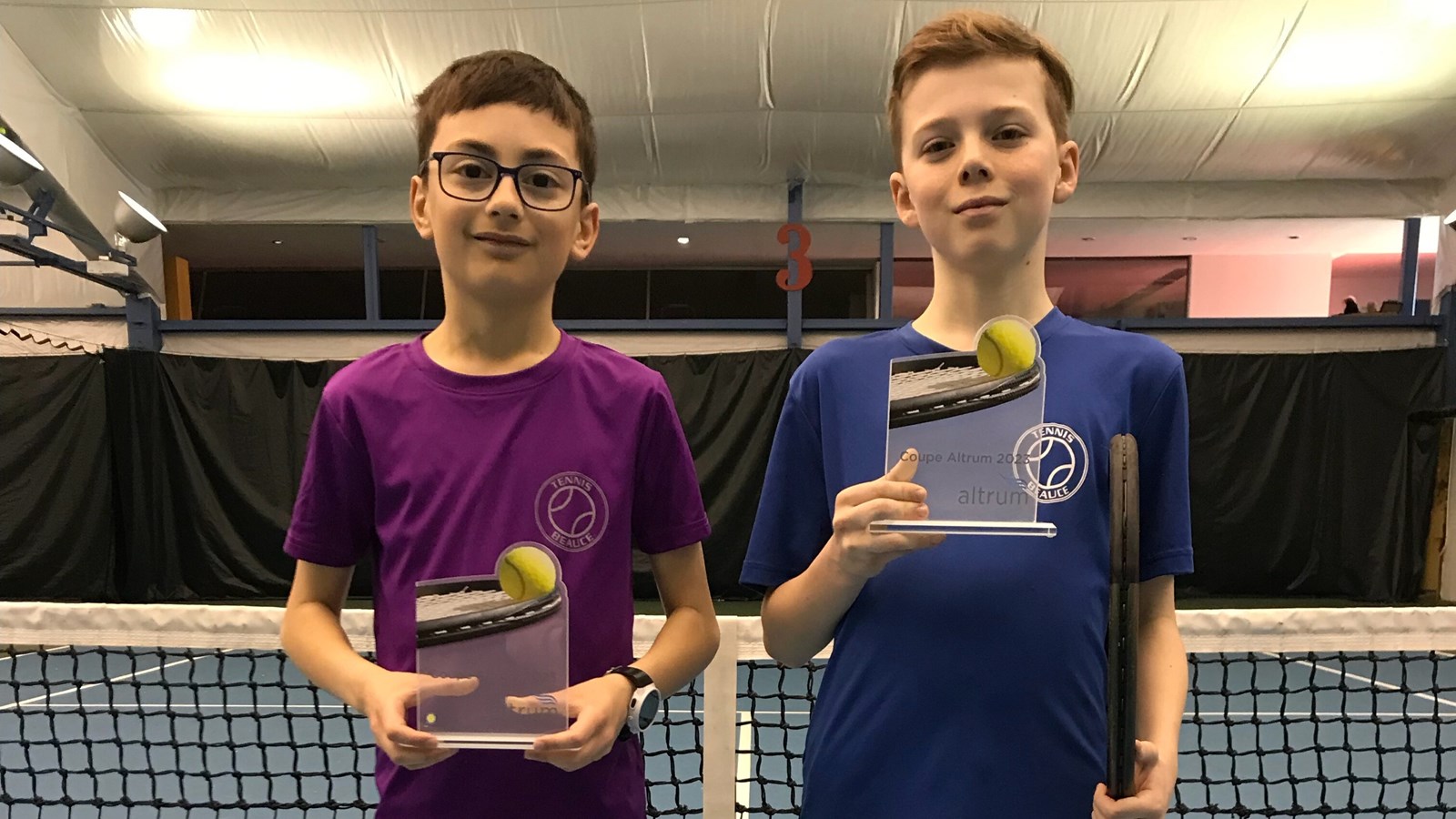 Tennis Beauce: les gagnants de la Coupe Altrum